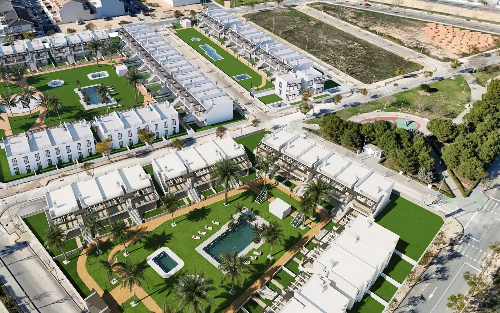 Bungalow planta alta de 3 dormitorios en Pilar de la Horadada, Costa Blanca — foto 1 de 1