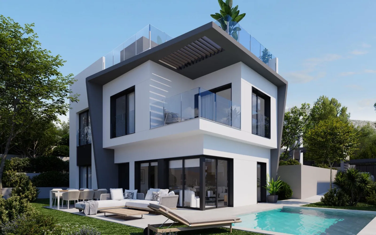 Villa de 4 dormitorios en Villajoyosa, Costa Blanca — foto 1 de 6