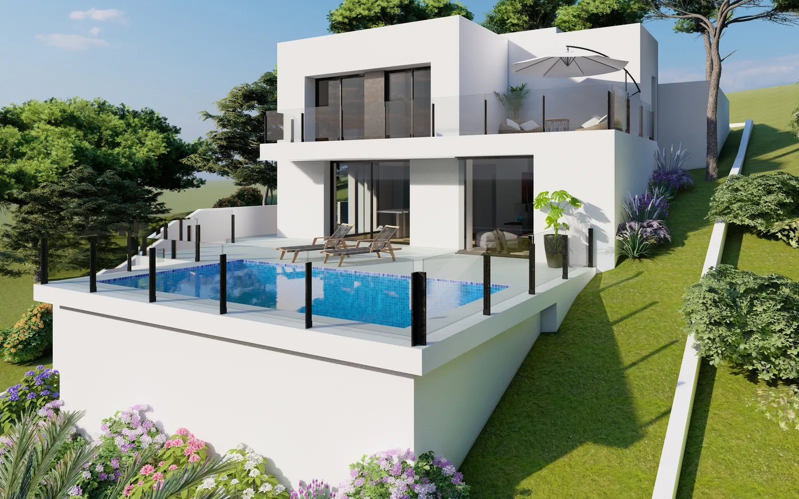 Detached villa with 2 bedrooms in Benitachell, Costa Blanca — photo 1 of 1