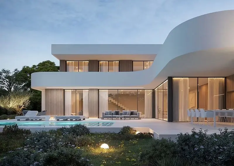 Villa mit 4 Schlafzimmern in Moraira, Costa Blanca — Foto 4 von 10