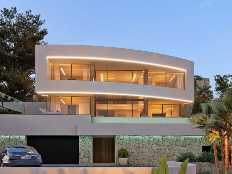 Villa mit 4 Schlafzimmern in Calpe, Costa Blanca — Foto 11 von 13