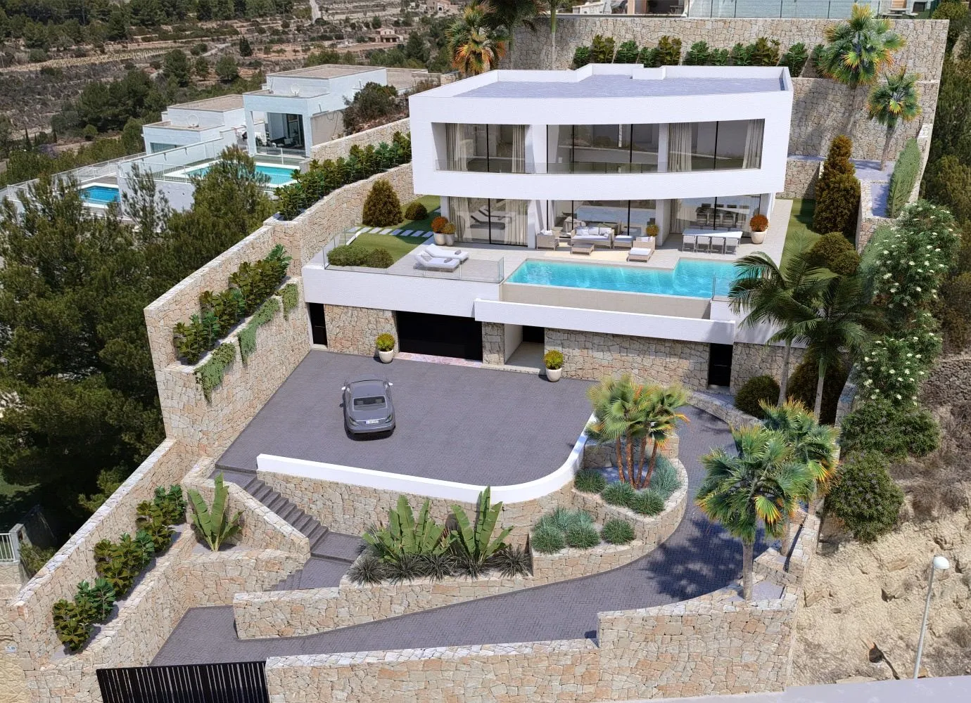 Villa mit 4 Schlafzimmern in Calpe, Costa Blanca — Foto 1 von 13